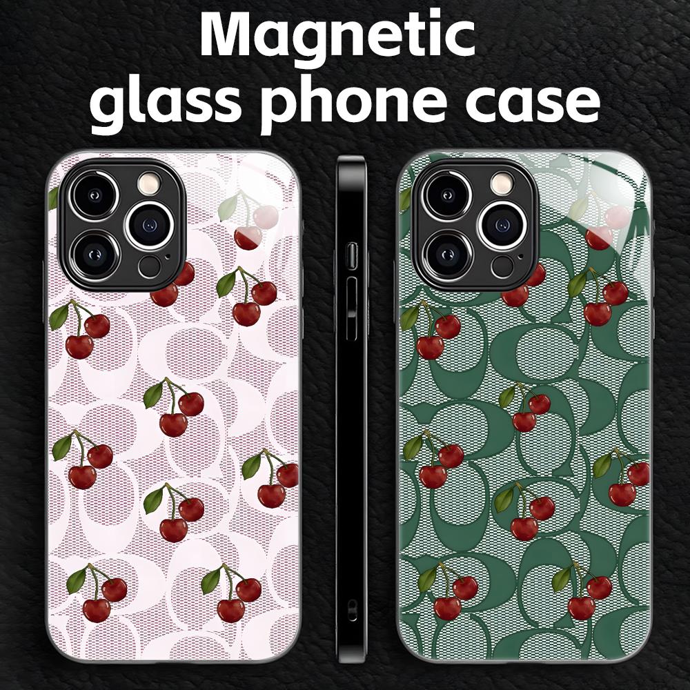 Computer Case - Cherry Luxury Pattern Phone Case For